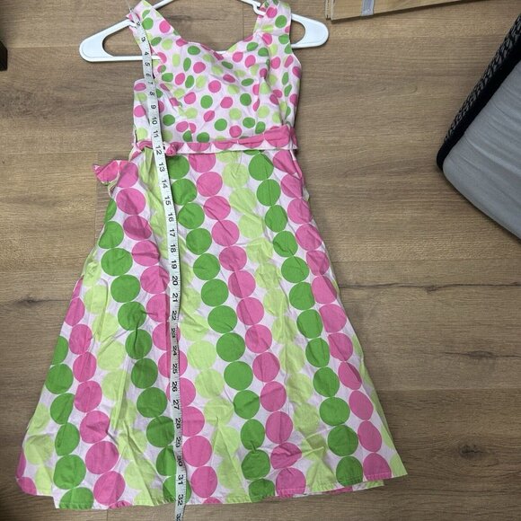 Miss Attitude Girls 10 Polka Dot Dress Vtg Barbie Fairy Easter Cottagecore - Picture 9 of 9